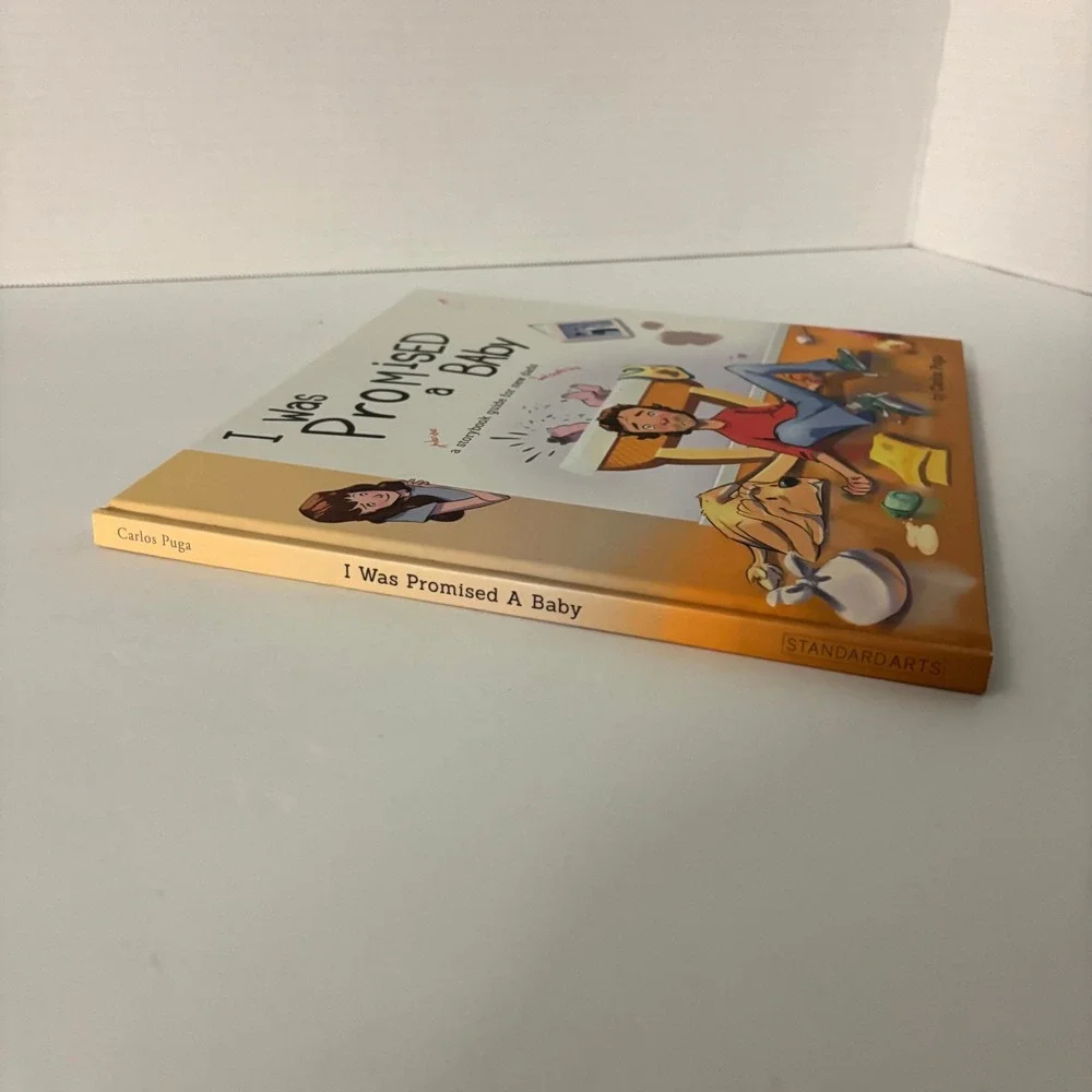 I Was Promised a Baby Carlos Puga 1st Edition Hardcover 2019 Dad Gift Book